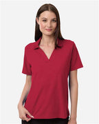 CORE365 CE106W - Women's Resolve CVC Performance Pique Polo - Classic Red