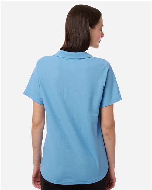 CORE365 CE106W - Women's Resolve CVC Performance Pique Polo - Columbia Blue