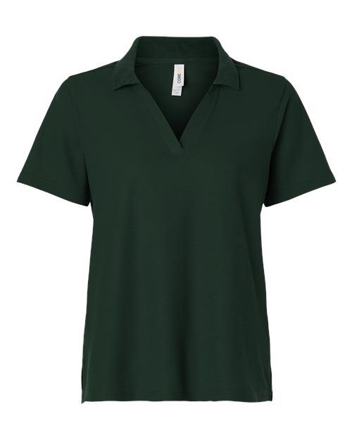 CORE365 CE106W - Women's Resolve CVC Performance Pique Polo - Forest