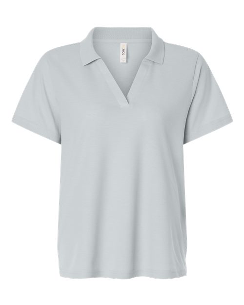 CORE365 CE106W - Women's Resolve CVC Performance Pique Polo - Platinum