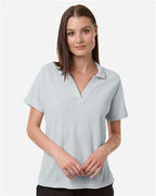 CORE365 CE106W - Women's Resolve CVC Performance Pique Polo - Platinum