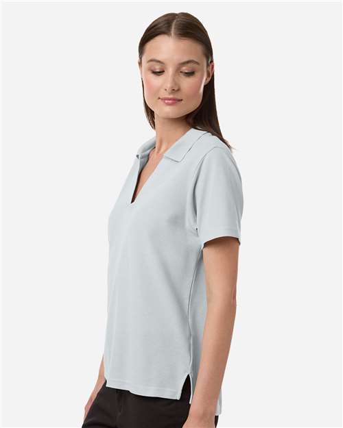 CORE365 CE106W - Women's Resolve CVC Performance Pique Polo - Platinum