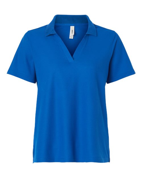CORE365 CE106W - Women's Resolve CVC Performance Pique Polo - True Royal
