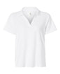 CORE365 CE106W - Women's Resolve CVC Performance Pique Polo - White