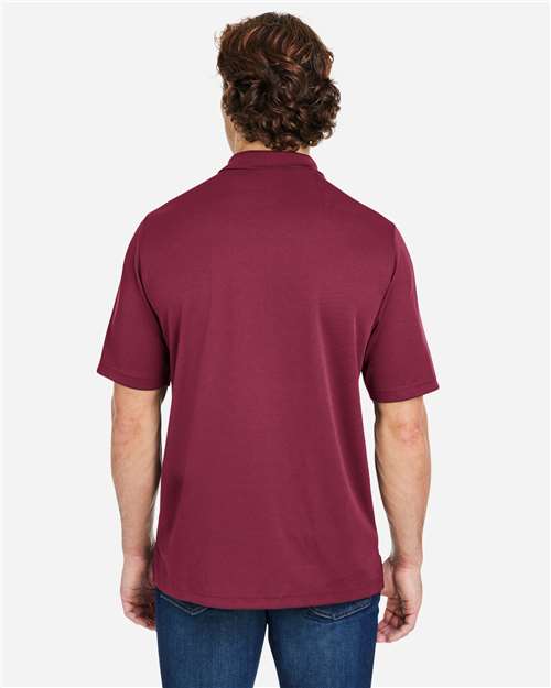 CORE365 CE104 - Men's Market Snag Protect Mesh Polo - Burgundy
