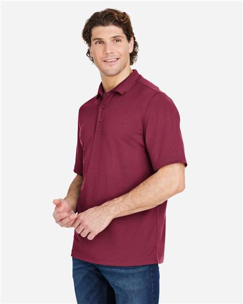 CORE365 CE104 - Men's Market Snag Protect Mesh Polo - Burgundy
