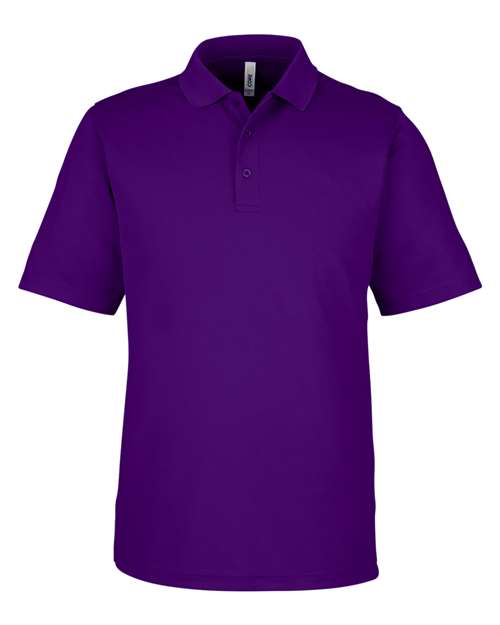CORE365 CE104 - Men's Market Snag Protect Mesh Polo - Campus Purple