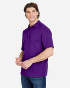 CORE365 CE104 - Men's Market Snag Protect Mesh Polo - Campus Purple