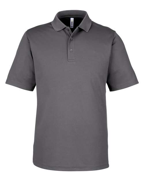CORE365 CE104 - Men's Market Snag Protect Mesh Polo - Carbon