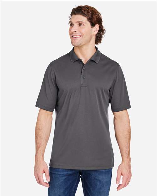 CORE365 CE104 - Men's Market Snag Protect Mesh Polo - Carbon