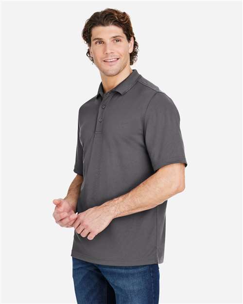 CORE365 CE104 - Men's Market Snag Protect Mesh Polo - Carbon