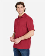 CORE365 CE104 - Men's Market Snag Protect Mesh Polo - Classic Red
