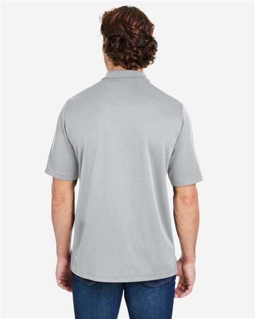 CORE365 CE104 - Men's Market Snag Protect Mesh Polo - Platinum