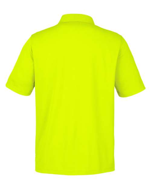CORE365 CE104 - Men's Market Snag Protect Mesh Polo - Safety Yellow