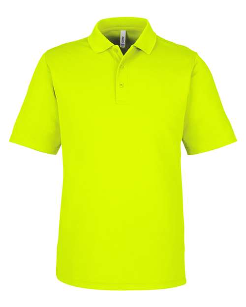 CORE365 CE104 - Men's Market Snag Protect Mesh Polo - Safety Yellow