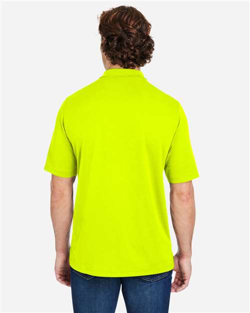 CORE365 CE104 - Men's Market Snag Protect Mesh Polo - Safety Yellow