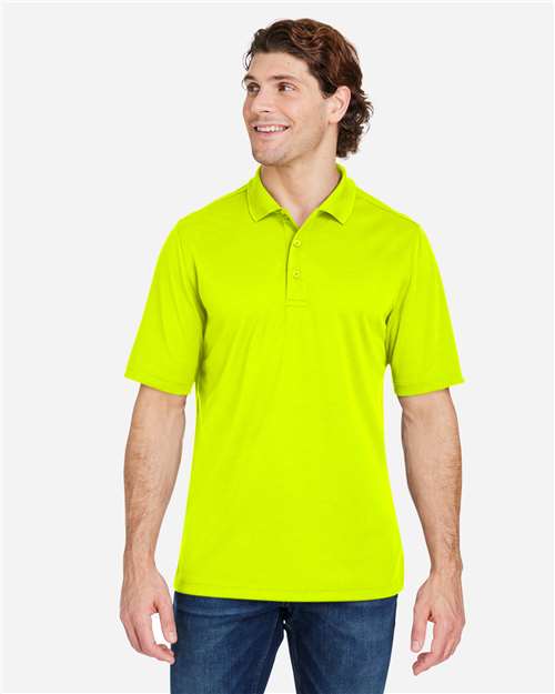 CORE365 CE104 - Men's Market Snag Protect Mesh Polo - Safety Yellow