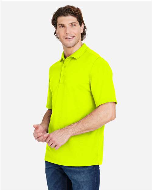 CORE365 CE104 - Men's Market Snag Protect Mesh Polo - Safety Yellow