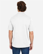 CORE365 CE104 - Men's Market Snag Protect Mesh Polo - White