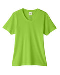 CORE365 CE111W - Women's Fusion ChromaSoftTM Performance T-Shirt - Acid Green