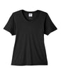 CORE365 CE111W - Women's Fusion ChromaSoftTM Performance T-Shirt - Black