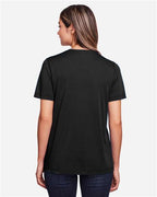 CORE365 CE111W - Women's Fusion ChromaSoftTM Performance T-Shirt - Black
