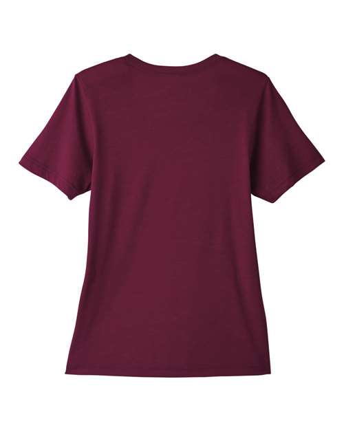 CORE365 CE111W - Women's Fusion ChromaSoftTM Performance T-Shirt - Burgundy