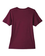 CORE365 CE111W - Women's Fusion ChromaSoftTM Performance T-Shirt - Burgundy