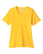 CORE365 CE111W - Women's Fusion ChromaSoftTM Performance T-Shirt - Campus Gold