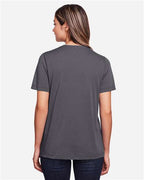 CORE365 CE111W - Women's Fusion ChromaSoftTM Performance T-Shirt - Carbon