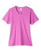 CORE365 CE111W - Women's Fusion ChromaSoftTM Performance T-Shirt - Charity Pink