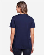 CORE365 CE111W - Women's Fusion ChromaSoftTM Performance T-Shirt - Classic Navy