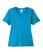 CORE365 CE111W - Women's Fusion ChromaSoftTM Performance T-Shirt - Electric Blue