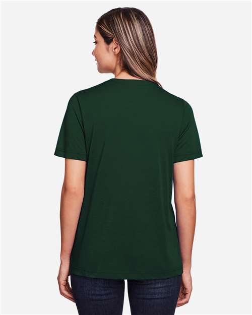 CORE365 CE111W - Women's Fusion ChromaSoftTM Performance T-Shirt - Forest