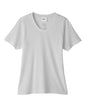 CORE365 CE111W - Women's Fusion ChromaSoftTM Performance T-Shirt - Platinum
