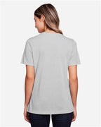 CORE365 CE111W - Women's Fusion ChromaSoftTM Performance T-Shirt - Platinum