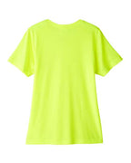 CORE365 CE111W - Women's Fusion ChromaSoftTM Performance T-Shirt - Safety Yellow