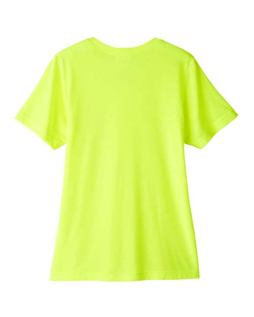 CORE365 CE111W - Women's Fusion ChromaSoftTM Performance T-Shirt - Safety Yellow