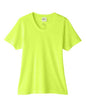CORE365 CE111W - Women's Fusion ChromaSoftTM Performance T-Shirt - Safety Yellow