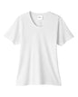 CORE365 CE111W - Women's Fusion ChromaSoftTM Performance T-Shirt - White
