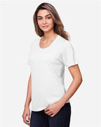 CORE365 CE111W - Women's Fusion ChromaSoftTM Performance T-Shirt - White
