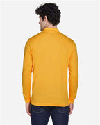 CORE365 88192 - Men's Pinnacle Performance Long Sleeve Pique Polo - Campus Gold