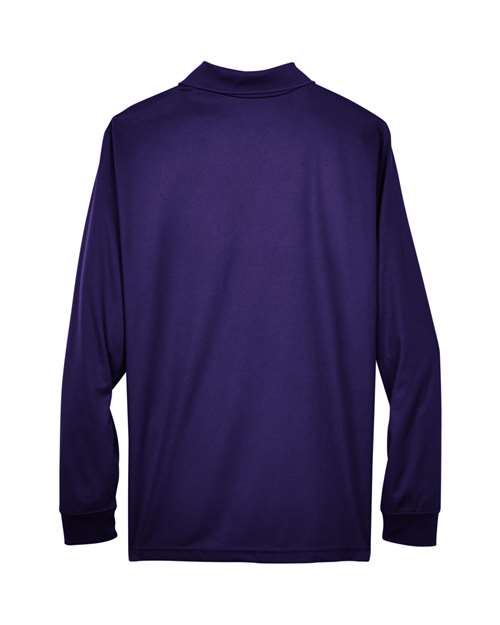 CORE365 88192 - Men's Pinnacle Performance Long Sleeve Pique Polo - Campus Purple