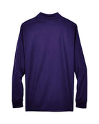 CORE365 88192 - Men's Pinnacle Performance Long Sleeve Pique Polo - Campus Purple
