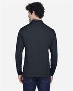 CORE365 88192 - Men's Pinnacle Performance Long Sleeve Pique Polo - Carbon