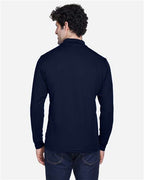 CORE365 88192 - Men's Pinnacle Performance Long Sleeve Pique Polo - Classic Navy