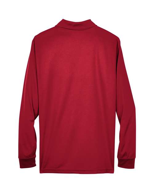CORE365 88192 - Men's Pinnacle Performance Long Sleeve Pique Polo - Classic Red