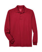 CORE365 88192 - Men's Pinnacle Performance Long Sleeve Pique Polo - Classic Red
