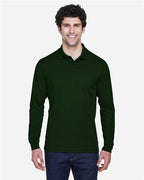 CORE365 88192 - Men's Pinnacle Performance Long Sleeve Pique Polo - Forest