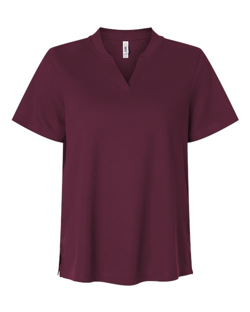 CORE365 CE108W - Women's Nova Performance Pique Polo - Burgundy